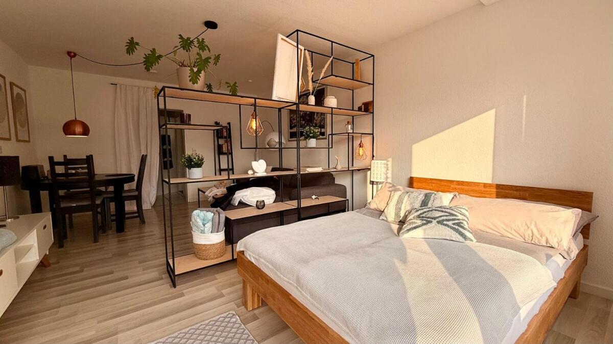 'Das Kleine Feine' - Ruhige, Helle Ferienwohnung Mit Parkplatz Und Balkon Pforzheim Exteriér fotografie